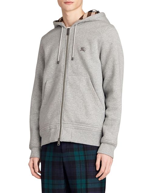 burberry zip up hoodie mens|burberry zip hoodie men.